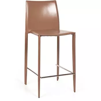 Стул полубарный Top Concept Rolf, кожа капучино
