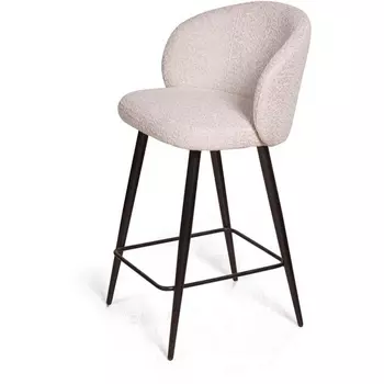 Стул полубарный Top Concept Vito, букле серый / опора конус