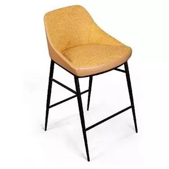 Стул полубарный Vincent, велюр комби жёлтый Top Concept Vincent 2001000000000