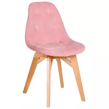 Стул R-Home EAMES lite Розов/Натуральный Бук