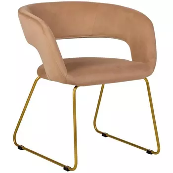 Стул R-Home Hugs Беж/Link Золото