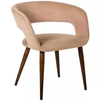 Стул R-Home Hugs Беж/тем. орех