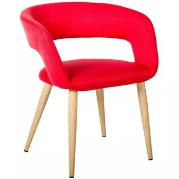 Стул R-Home Hugs Красн/Натур. Дуб