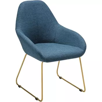 Стул R-Home Kent БлюАрт/Линк Золото