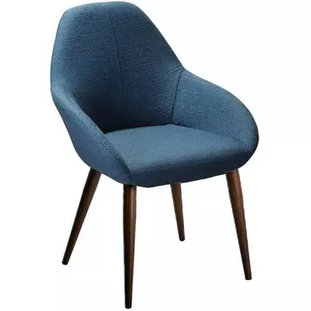 Стул R-Home Kent БлюАрт/Тёмный Орех