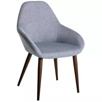 Стул R-Home Kent Сер/Тёмный Орех