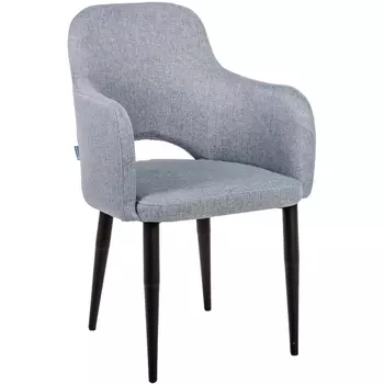 Стул R-Home Ledger Сканди Грей Чёрн