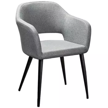 Стул R-Home Oscar Грей/Чёрный