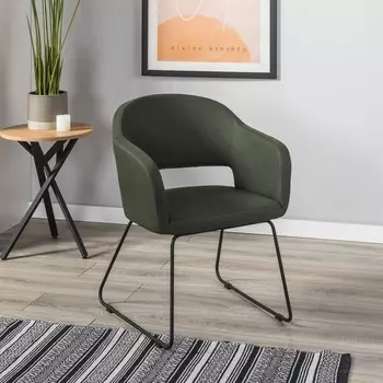 Стул R-Home Oscar тёмно-зеленый/Линк