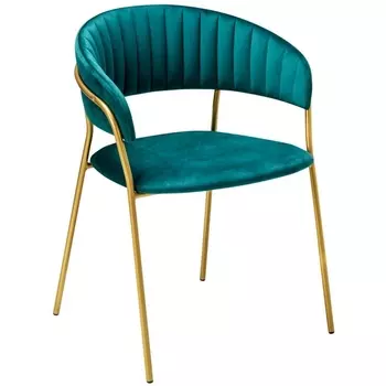 Стул R-Home Portman Aquamarin gold