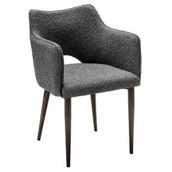 Стул Ralf Vent темно-серый/т.орех R-Home арт.410133122h_Grey_т.орех