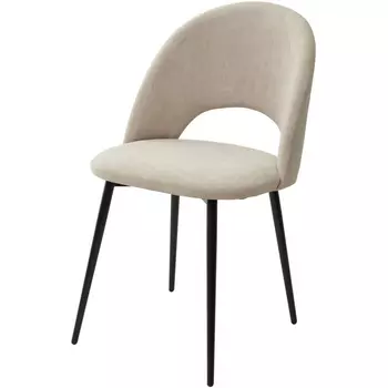 Стул РАМОУНЗ, цвет #V04, велюр/ черный каркас M-City РАМОУНЗ 688M03981