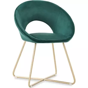 Стул Refuge Hesby Велюр/Зеленый арт.HSBI_DC2124_green