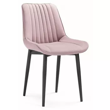 Стул Notta на металлокаркасе Седа К розовый / черный 502098