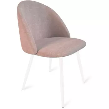 Стул розовый десерт/белый муар Sheffilton SHT-ST35/S95-1 1842492304