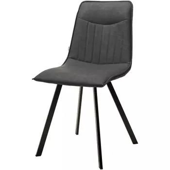 Стул RU-08 антрацит, PU M-City 628M03658