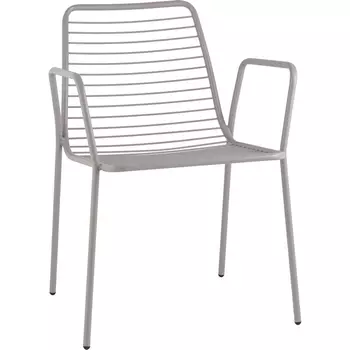 Стул с подлокотниками Дели металл серый Stool Group (арт.УТ000039266)