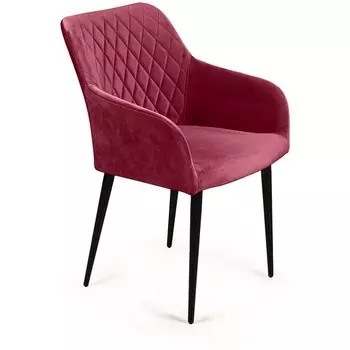 Стул с подлокотниками Robert, бархат винно-красный Top Concept ROBERT 80986