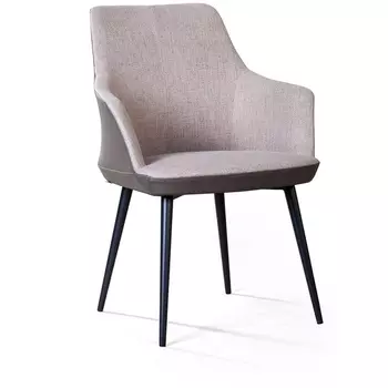 Стул с подлокотниками Top Concept Frank, рогожка комби бежевый