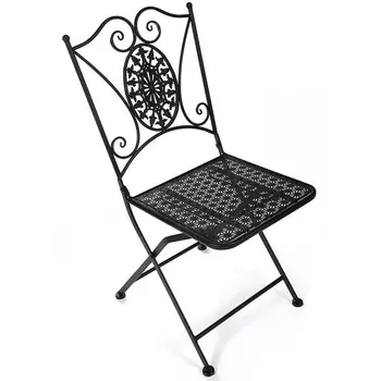 Стул черный (стальной сплав) Tetchair 9039 9969