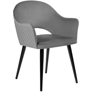 Стул серый с жаккардом Bradex Home Bruno RF 0198