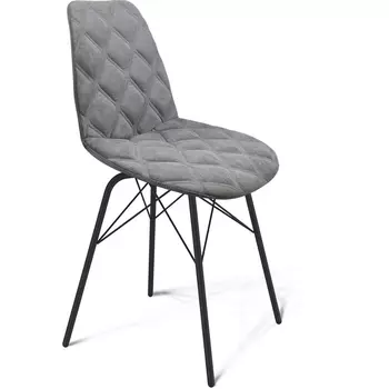 Стул серый туман/черный муар Sheffilton SHT-ST29-С20/S64 4173552101