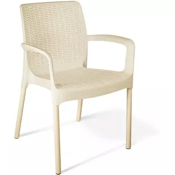 Стул Sheffilton SHT-S68 бежевый/ваниль (цинк)