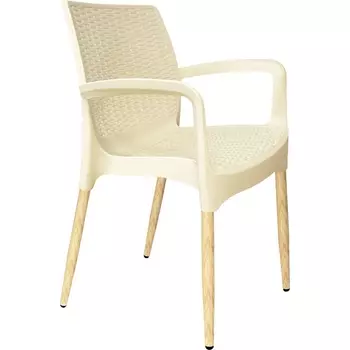 Стул Sheffilton SHT-S68/S424-С бежевый/светлый орех