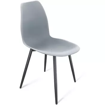 Стул Sheffilton SHT-ST29/S95-1 серый/черный муар