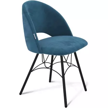 Стул Sheffilton SHT-ST34/S100 тихий океан/черный муар