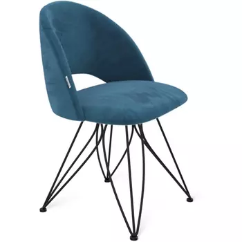 Стул Sheffilton SHT-ST34/S113 тихий океан/черный муар