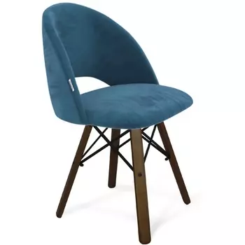 Стул Sheffilton SHT-ST34/S70 тихий океан/темный орех/черный