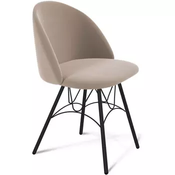 Стул Sheffilton SHT-ST35/S100 латте/черный муар