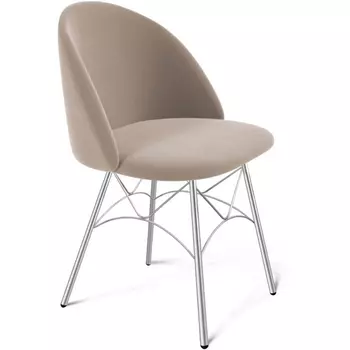 Стул Sheffilton SHT-ST35/S107 латте/хром лак