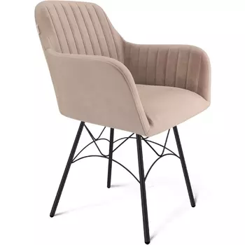 Стул Sheffilton SHT-ST38-1/S107 латте/черный муар