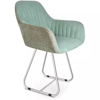 Стул Sheffilton SHT-ST38-3/S38 вечерняя заря/хром лак