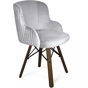 Стул Sheffilton SHT-ST39-1/S70 серое облако/темный орех/черный от фабрики Sheffilton