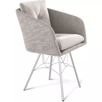 Стул Sheffilton SHT-ST43-2/S100 морозное утро/хром лак