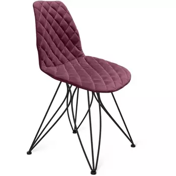 Стул SHT-ST29-C12/S113 ежевичное вино/черный муар от фабрики Sheffilton