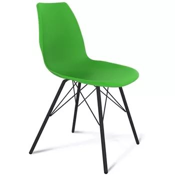 Стул SHT-ST29/S37 зеленыйral6018/черный муар от фабрики Sheffilton