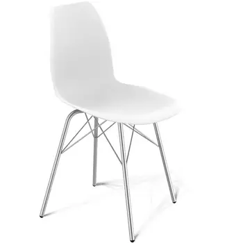 Стул SHT-ST29/S64 белый/хром лак от фабрики Sheffilton