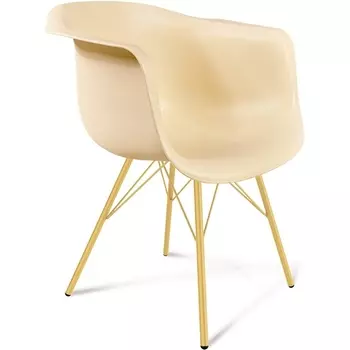 Стул SHT-ST31/S37 бежевый/золото от фабрики Sheffilton
