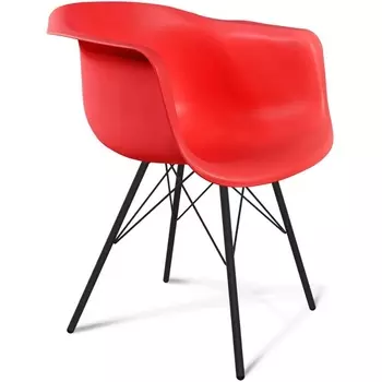 Стул SHT-ST31/S37 красный ral3020/черный муар от фабрики Sheffilton