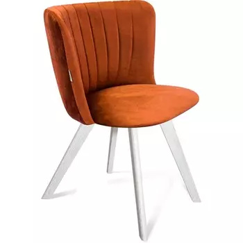 Стул SHT-ST36-1/S39 песчаная буря/белый/платина/серебро от фабрики Sheffilton