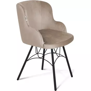 Стул SHT-ST39/S100 латте/черный муар от фабрики Sheffilton