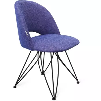 Стул синий мираж/чёрный муар Sheffilton SHT-ST34/S113 9307565301