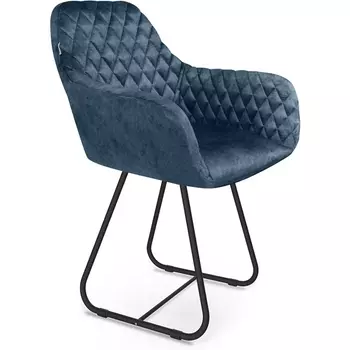 Стул синий пепел/черный муар Sheffilton SHT-ST38/S38 3626420203