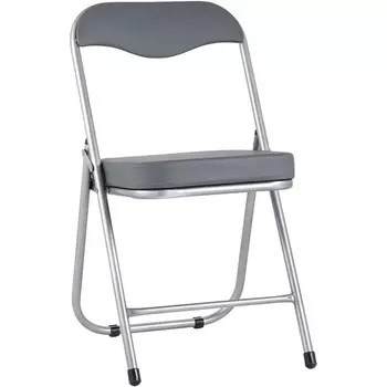 Стул складной Stool Group ДЖОН металлик, серый УТ000008058