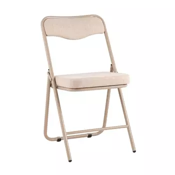 Стул складной Джонни рогожка бежевая каркас бежевый Stool Group арт.УТ000039510