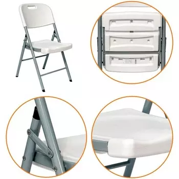 Стул складной Сатурн серый